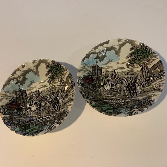 2 Vintage Myott “Royalmail” Fine Staffordoshire Ware, Made in England 1982 bowls - Picture 2 of 7